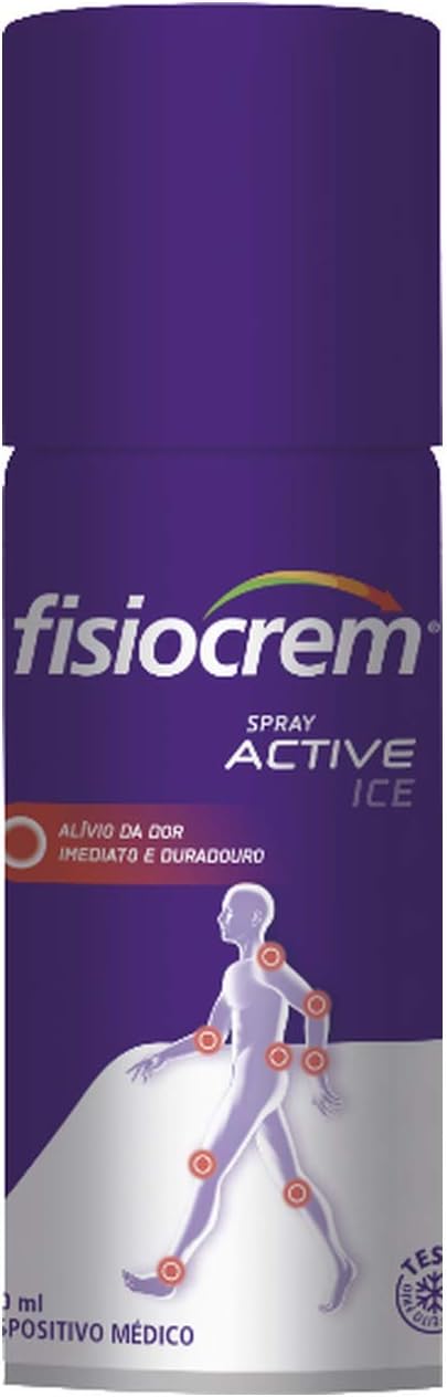 Spray Fisiocrem Active Ice para alivio muscular